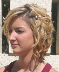 pictures of updos for short hair