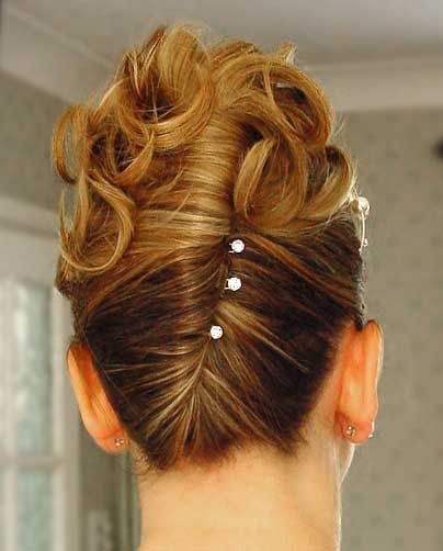 updo hairstyles for short hair